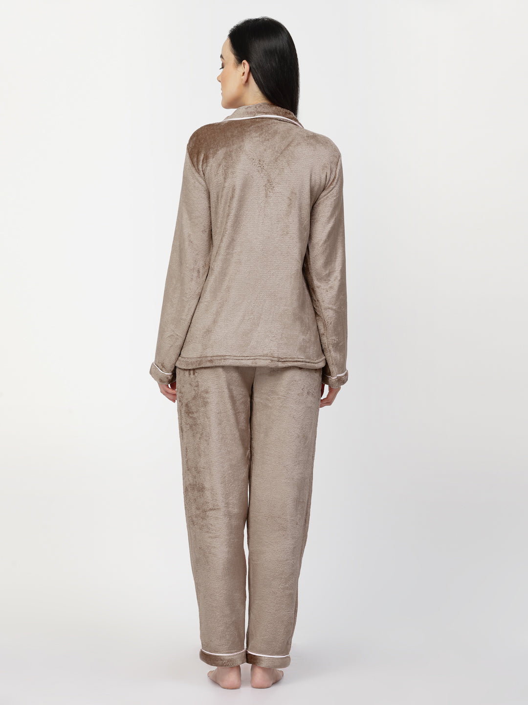 Woolen Fleece Night Suits for Women by KLOTTHE®