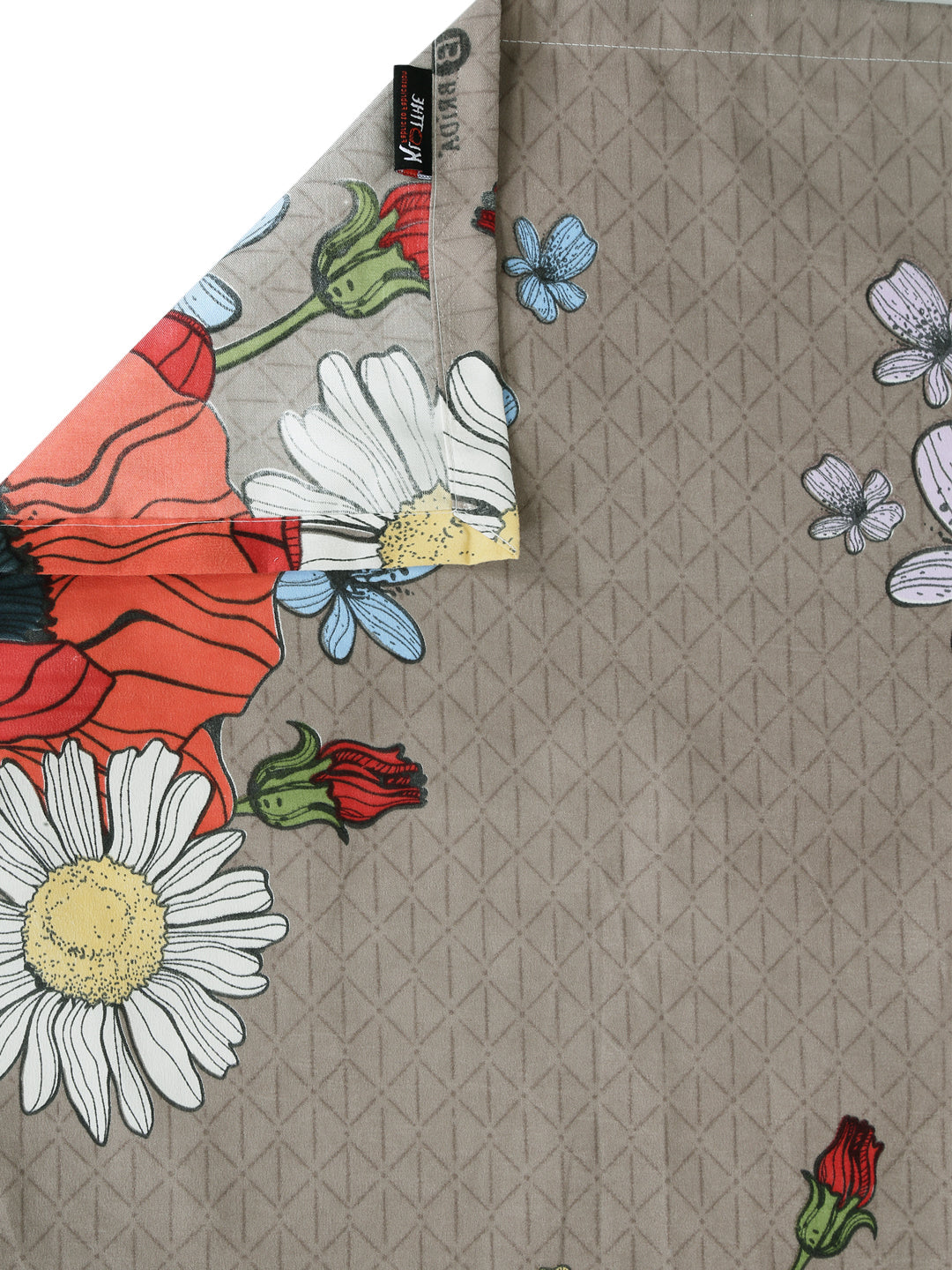 Luxury Super King Size Bedsheet with Two Pillow Covers by KLOTTHE® (274*274 CM)