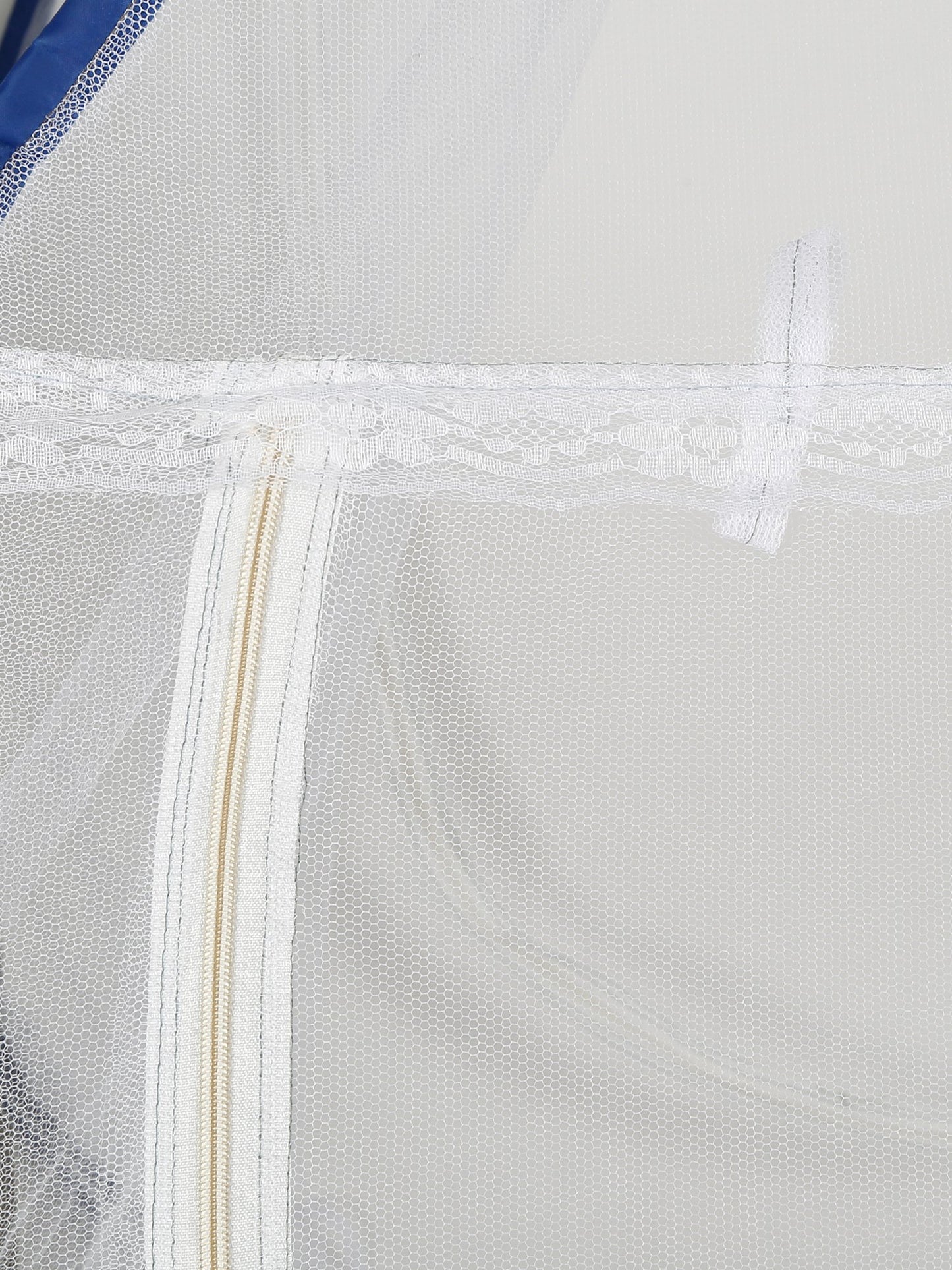 Blue King Size Washable Foldable Mosquito Net