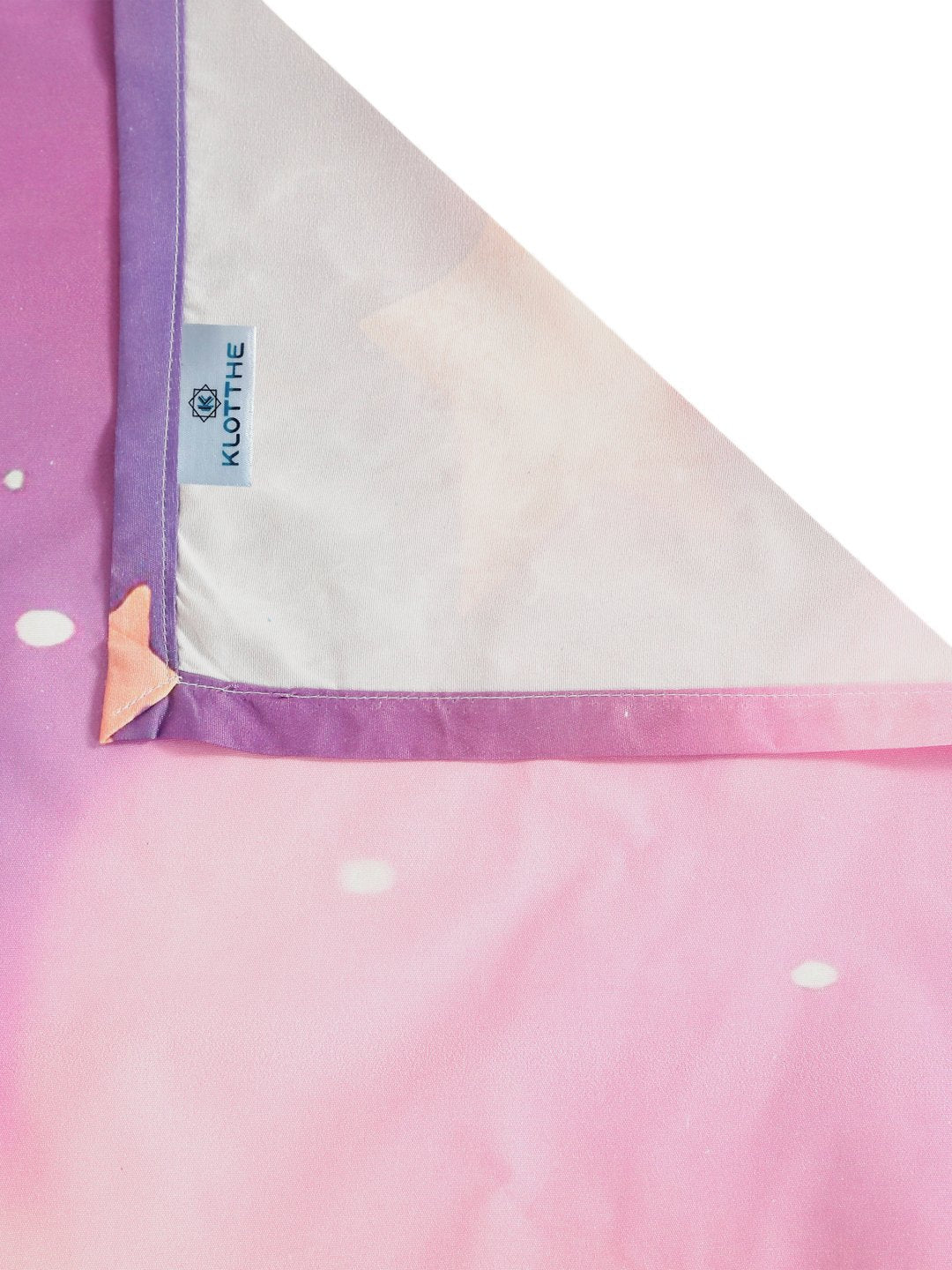 Multi 7D Cartoon Characters Printed Cotton Blend Double Bedsheet with 2 Pillow Covers