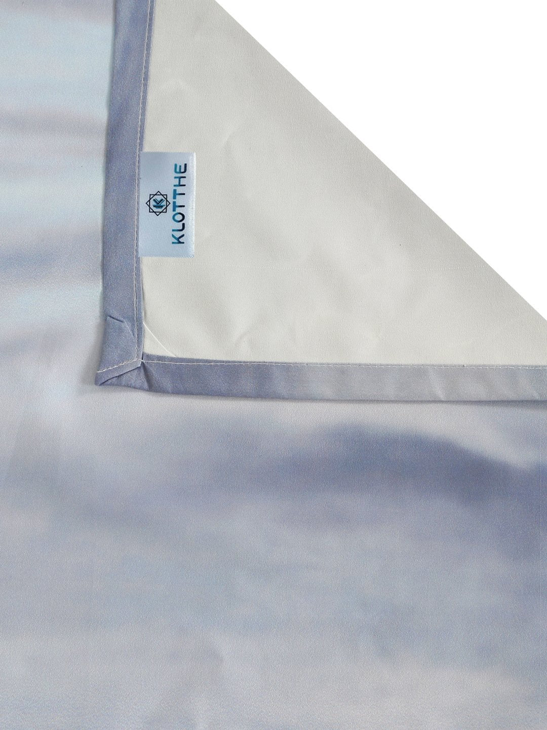 Grey Digital Floral Printed Cotton Blend Double Bedsheet with 2 Pillow Covers