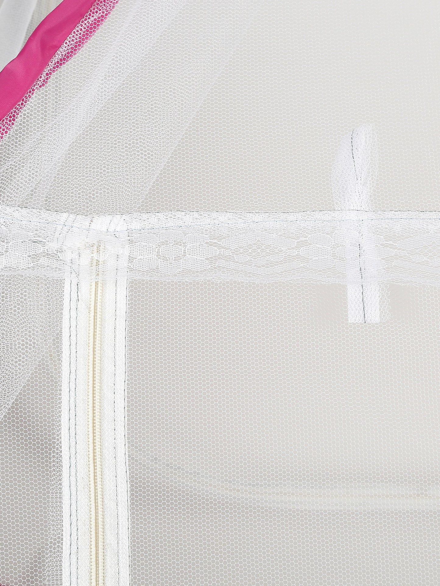 Pink King Size Washable Foldable Mosquito Net