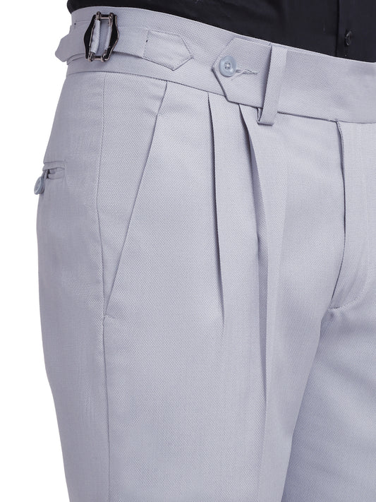 Italian Style Formal Gurkha Pant-Grey
