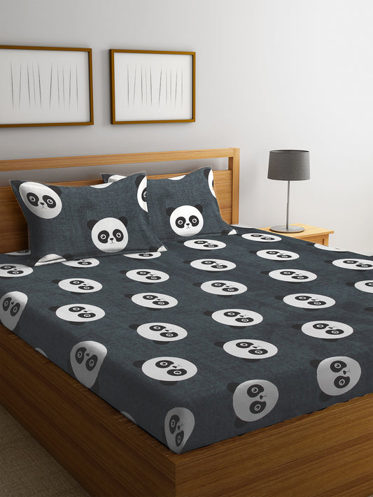 Special Kid's Edition Animal Bed Sheet Set with Two Pillow Covers by KLOTTHE®