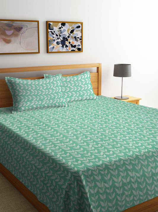 Klotthe Double Bed Cover with Pillow Cover