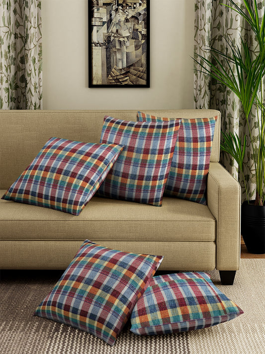 MultiColor Set of 5 Cushion Cover