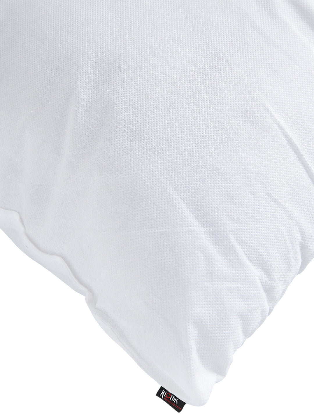 KLOTTHE Set of Five White Poly Cotton Microfibre Cushion Fillers (40X40cm)