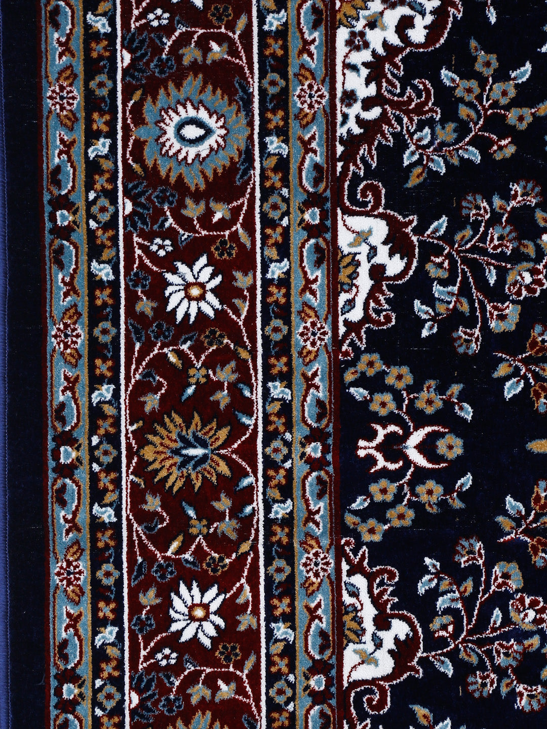 Klotthe Blue "250X200 cm" Floral Carpet