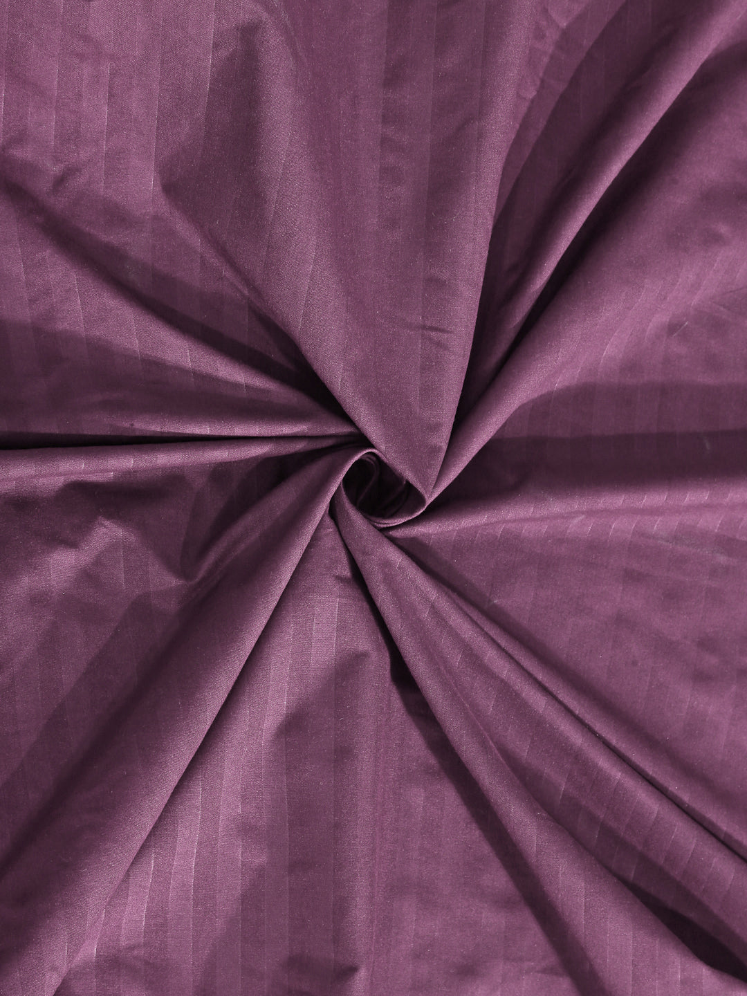 Klotthe Magenta Cotton Blend Double Bed Sheet with 2 Pillow Covers