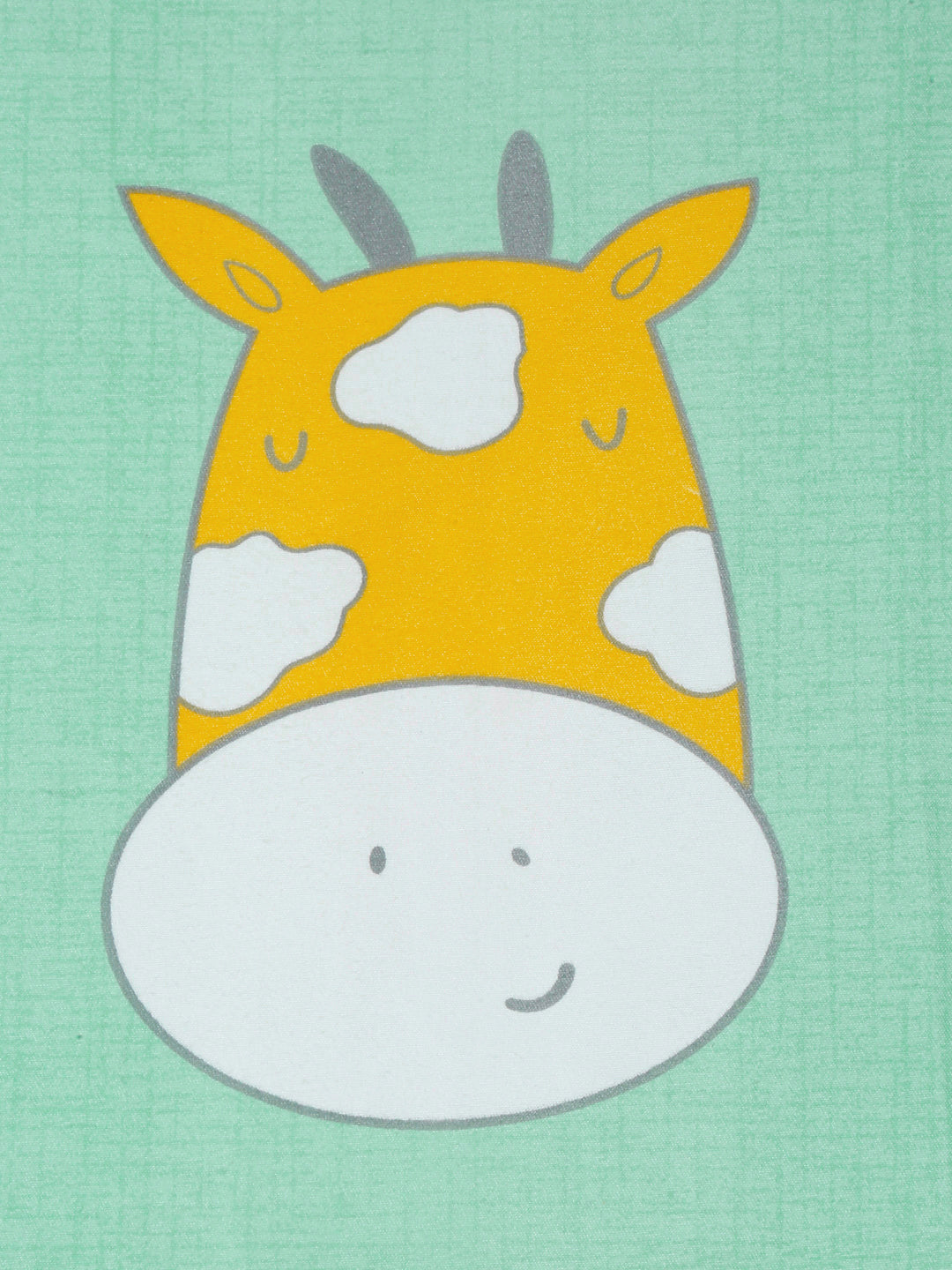 Klotthe Multi Cartoon Characters 300 TC Cotton Blend Double Bedsheet with 2 Pillow covers