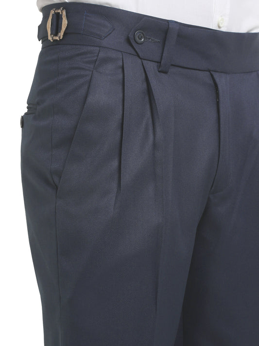 Italian Style Formal Gurkha Pant-LightBlue