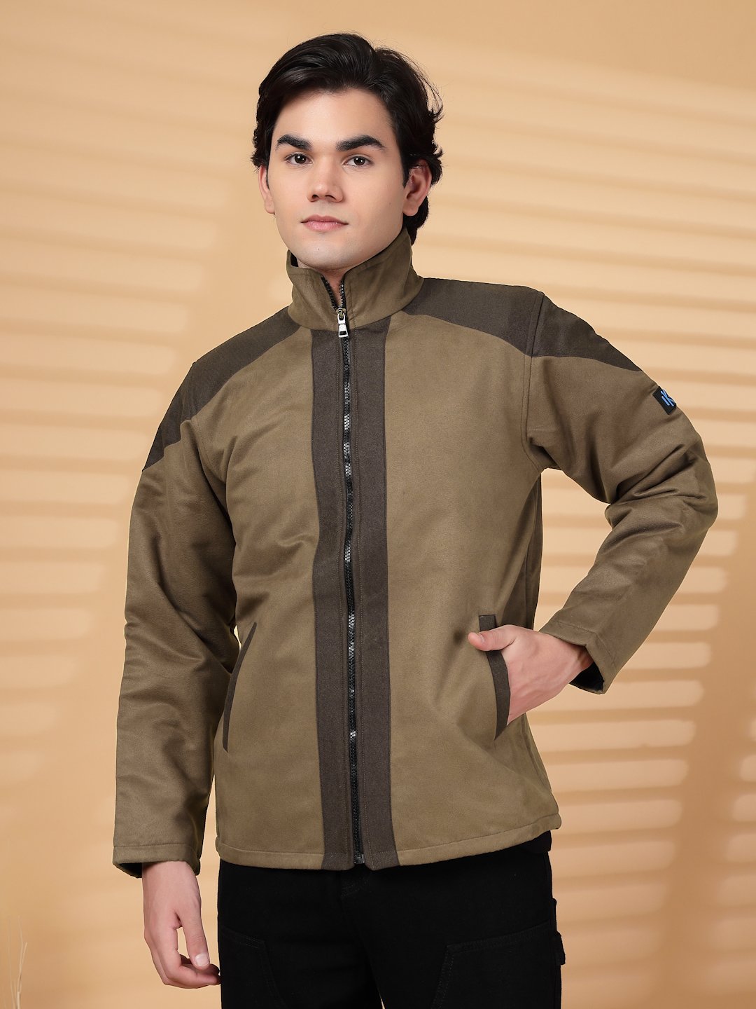 Klotthe Men Brown Heavy Winter Bomber Jacket – KLOTTHE®