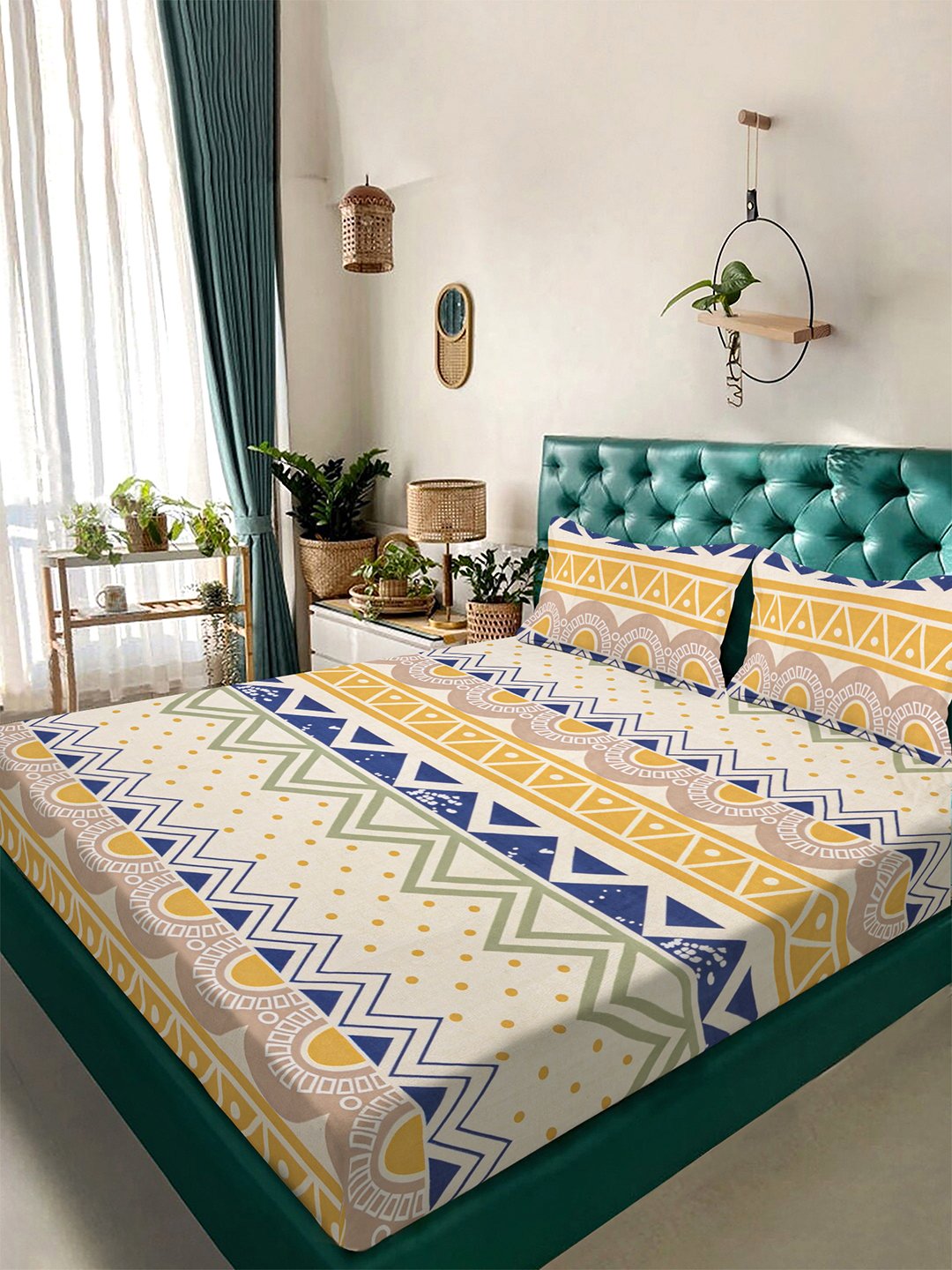 Klotthe Super King Flat Bedsheets
