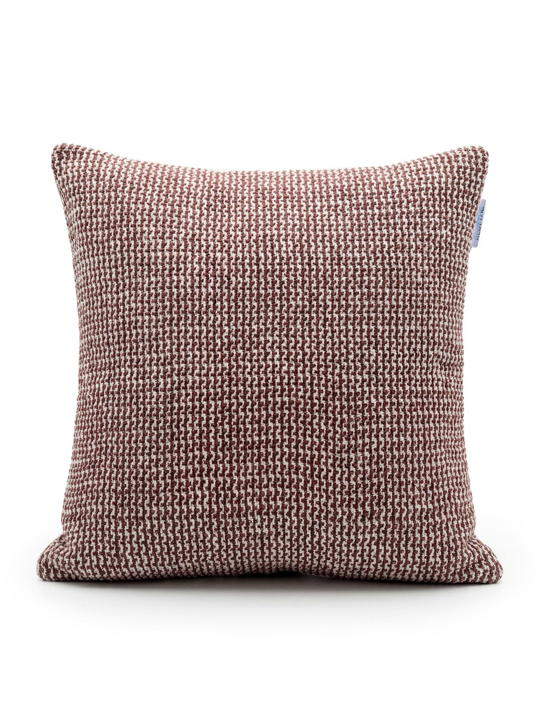 Maroon Set of 5 Self Design Pure Cotton Cushion Covers (40X40 cm)