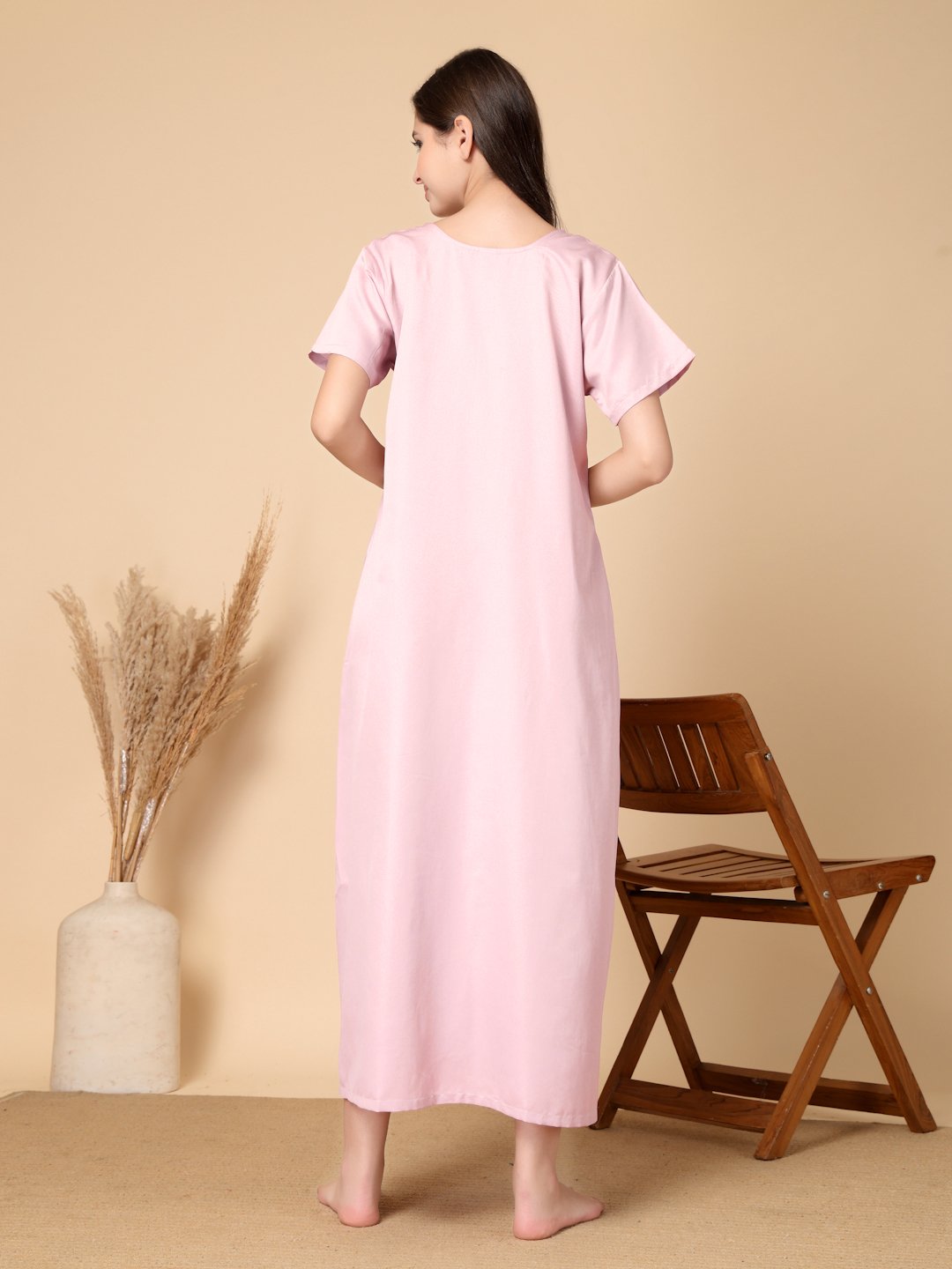 Green Floral Soft Feel Cotton Blend Printed Maxi