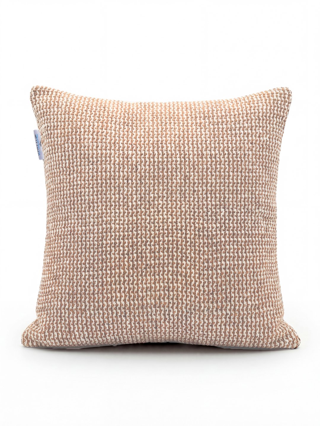 Peach Set of 5 Self Design Pure Cotton Cushion Covers (40X40 cm)