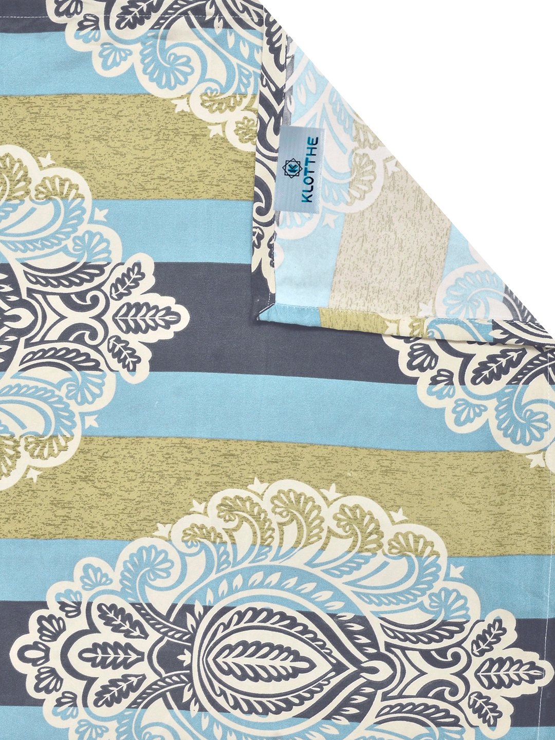 Multi Floral Cotton Blend Double Bedsheet with 2 Pillow Covers