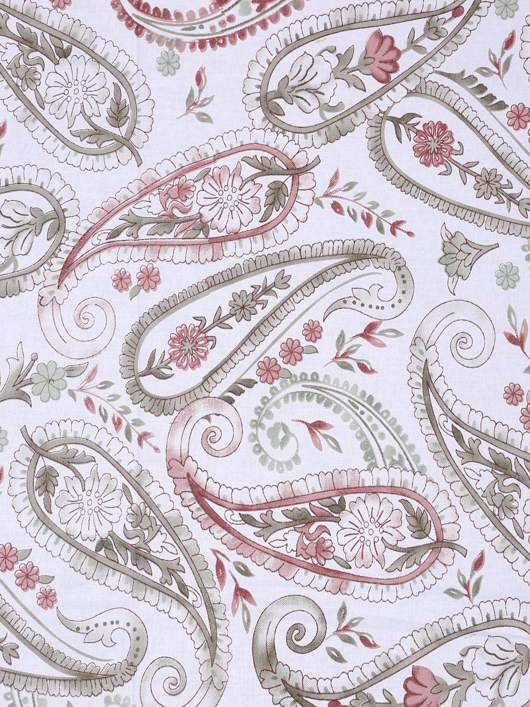Multi Floral 400 TC Pure Cotton Double Bedsheet with 2 Pillow Covers