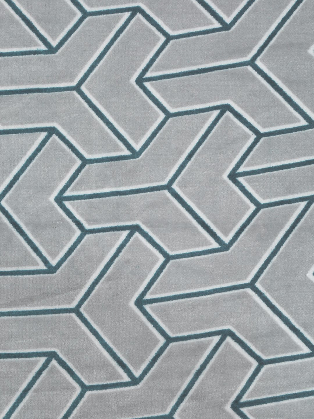 Multicolor Woolen Geometric Double Bed Dohar