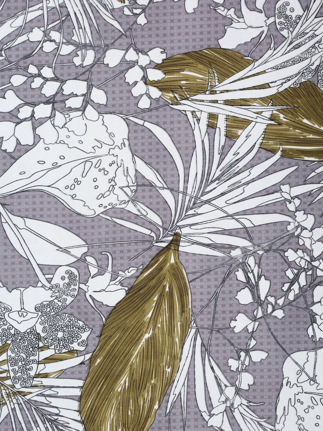 Multi Floral 300 TC Cotton Blend Fitted Double Bedsheet in Book Fold Packing