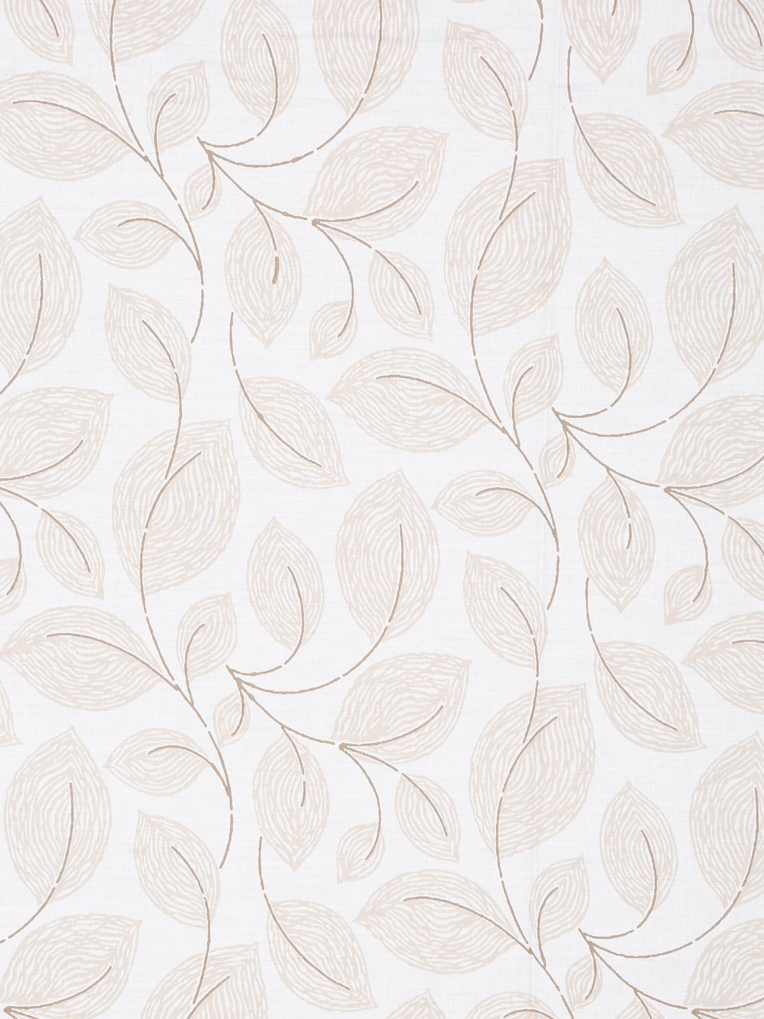 White Floral 400 TC Pure Cotton Super King Double Bedsheet with 2 Pillow Covers