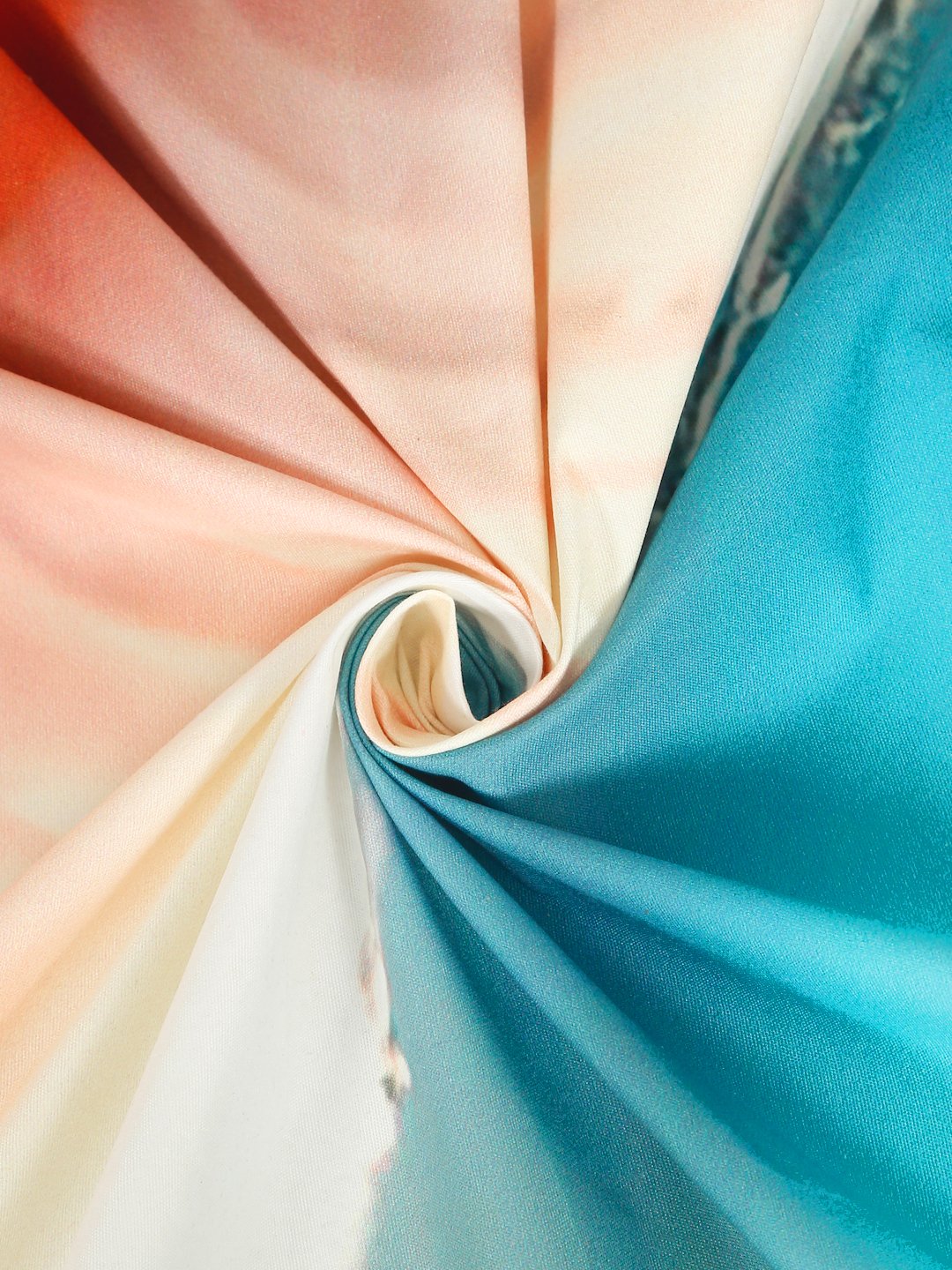 Multi 7D Cartoon Characters Printed Cotton Blend Double Bedsheet with 2 Pillow Covers