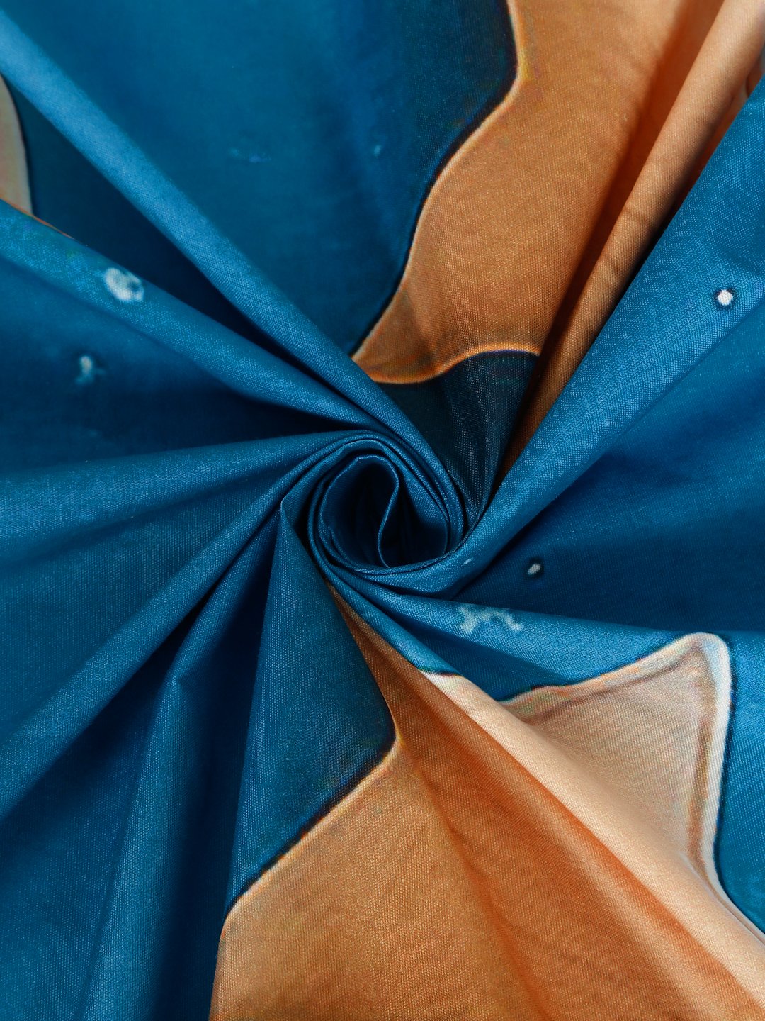 Multi 7D Cartoon Characters Printed Cotton Blend Double Bedsheet with 2 Pillow Covers