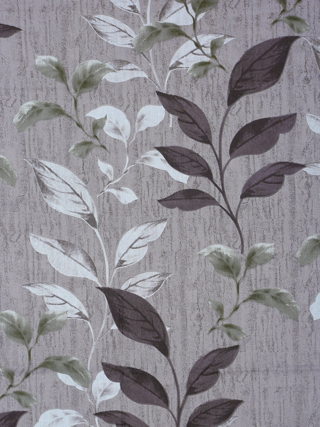 Brown Floral 400 TC Pure Cotton Double Bedsheet with 2 Pillow Covers