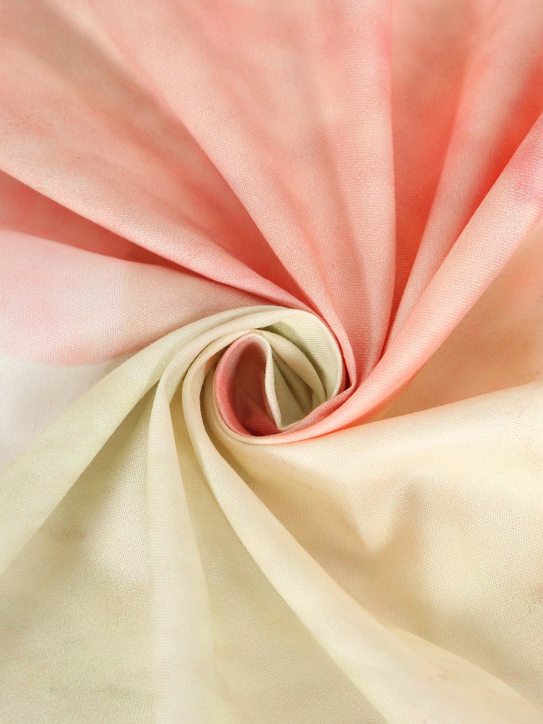 White 7D Floral Printed Cotton Blend Double Bedsheet with 2 Pillow Covers