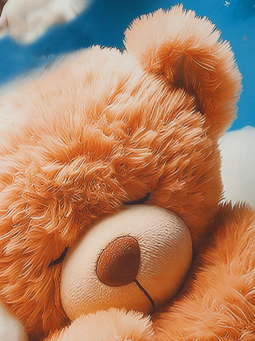 Multi 7D Cartoon Characters Printed Cotton Blend Double Bedsheet with 2 Pillow Covers