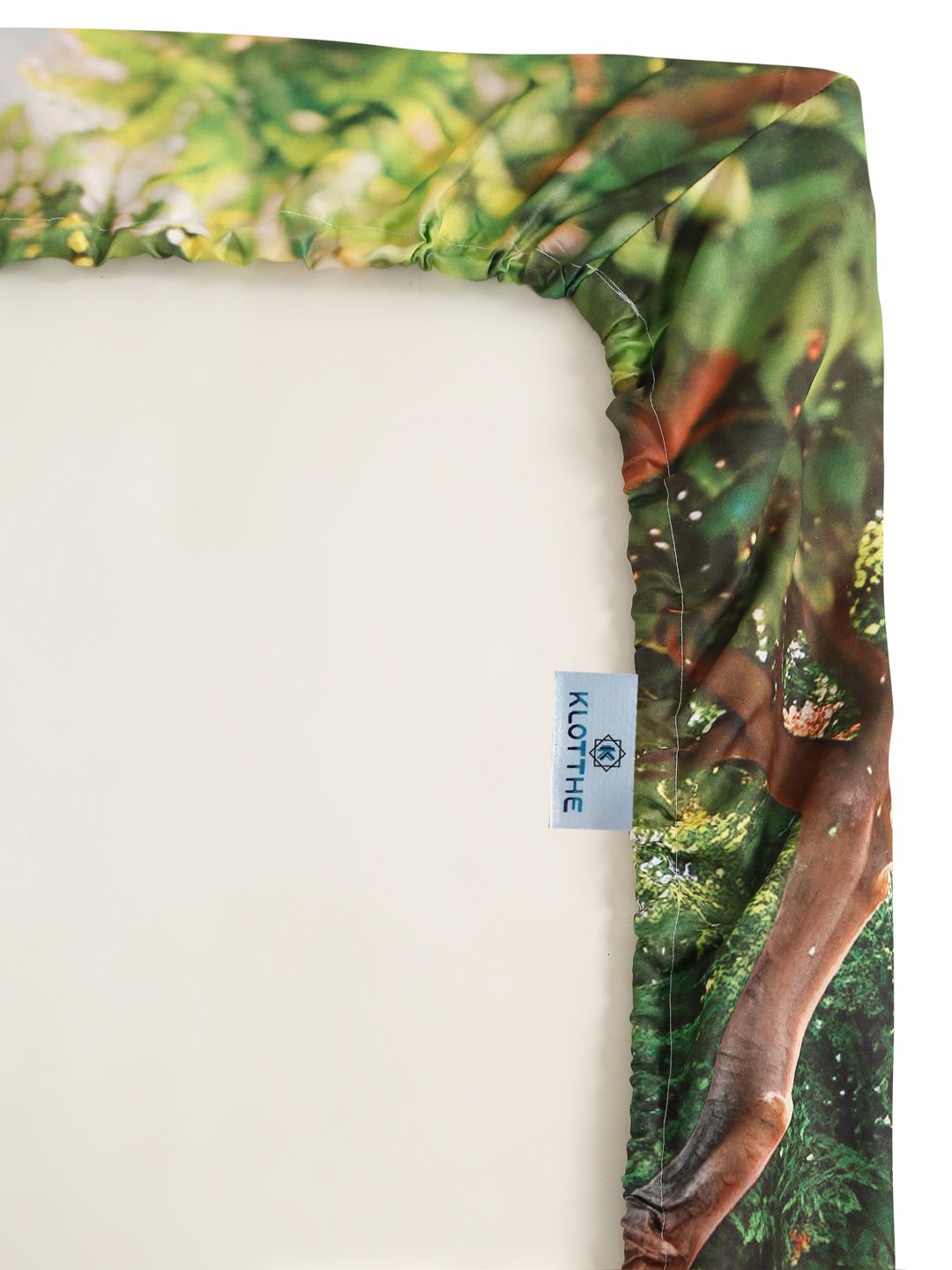 Multi Cartoon Characters 7D King Size Cotton Blend Fitted Double Bedsheet with 2 Pillow Covers