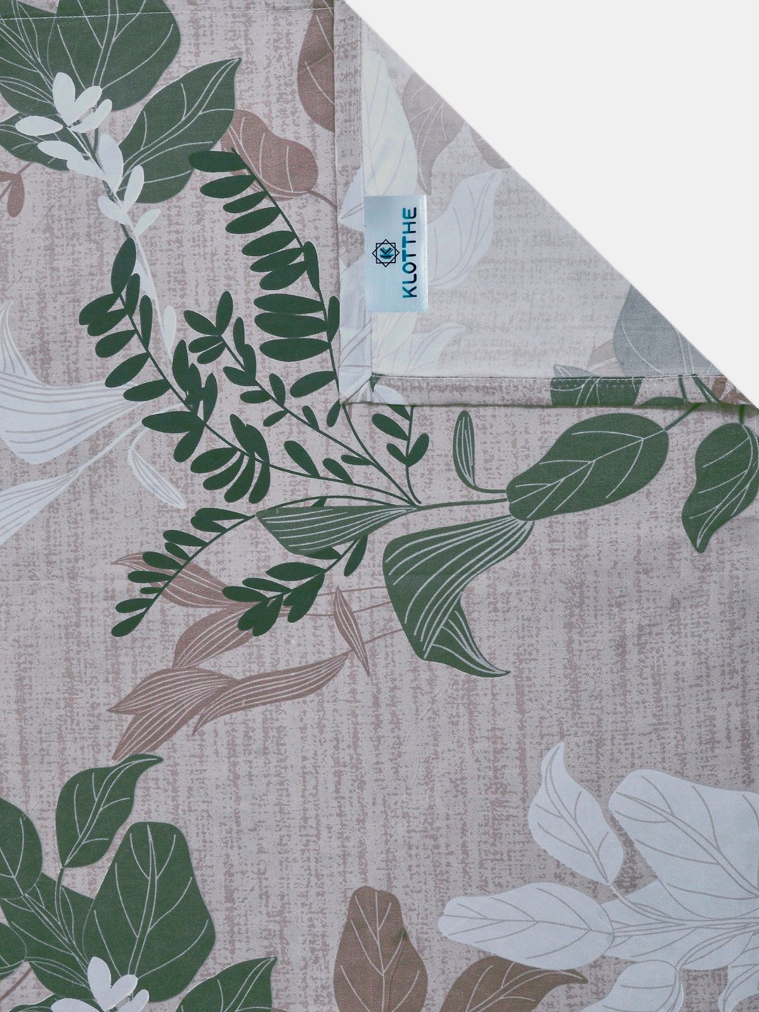 Multi Floral Cotton Blend Single Bedsheet with Pillow Cover
