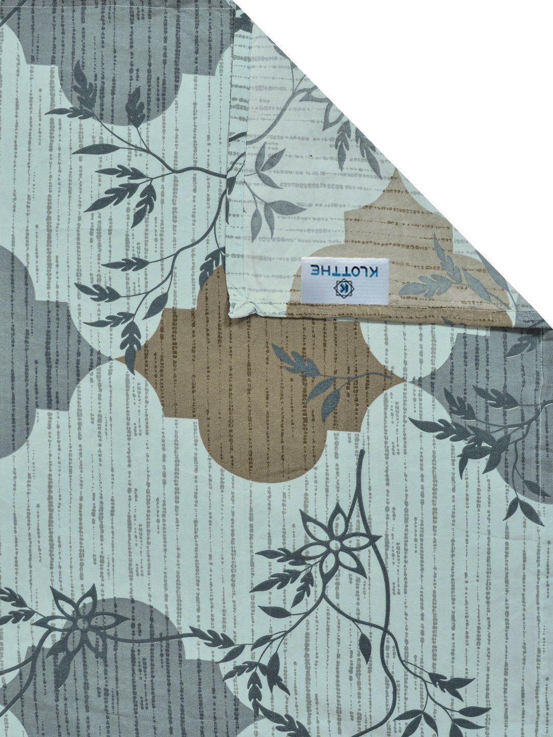 Multi Floral 300 TC Cotton Blend Double Bedsheet in Book Fold Packing