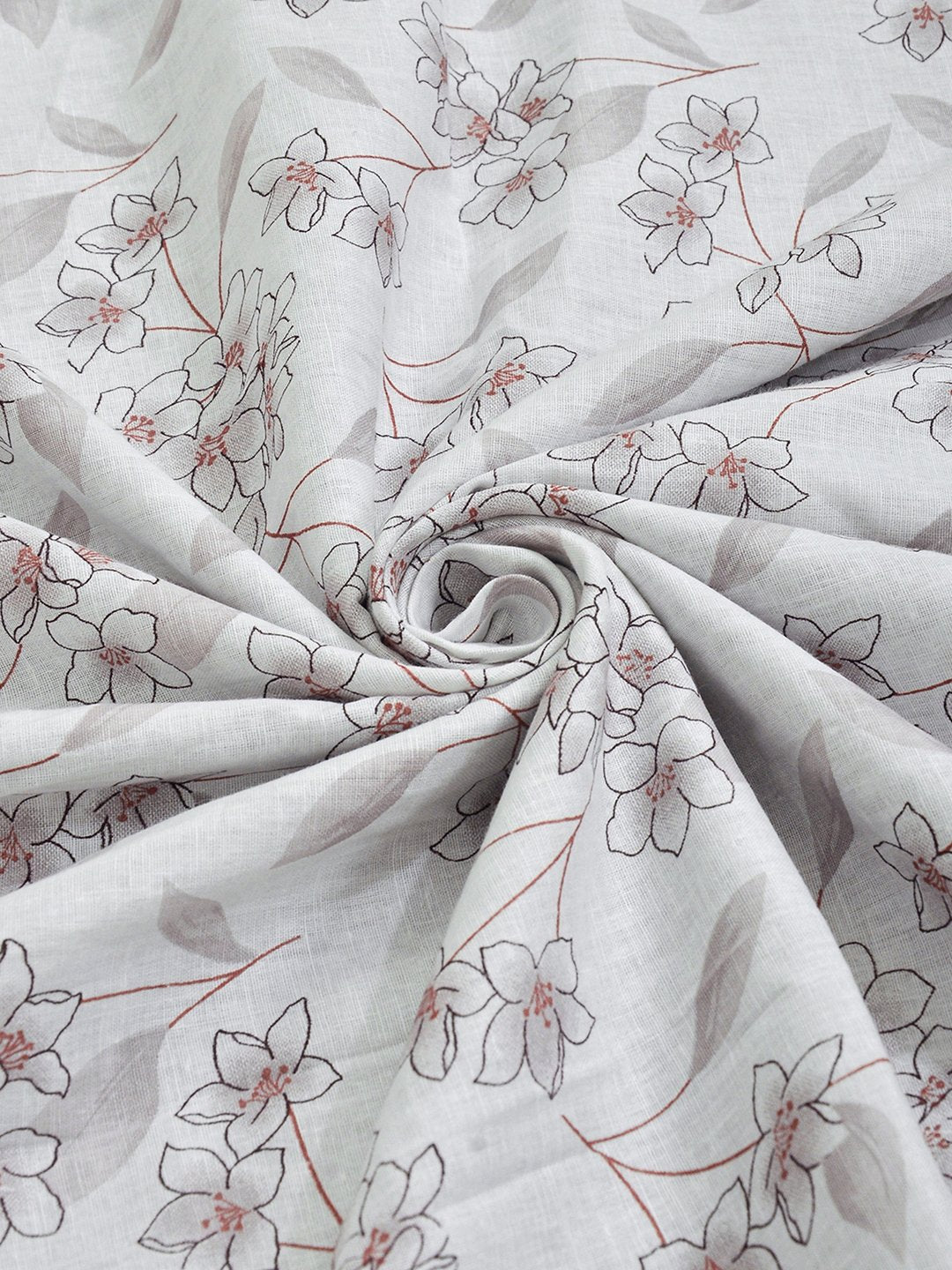 Pink Pure Cotton Floral Double Bed Dohar