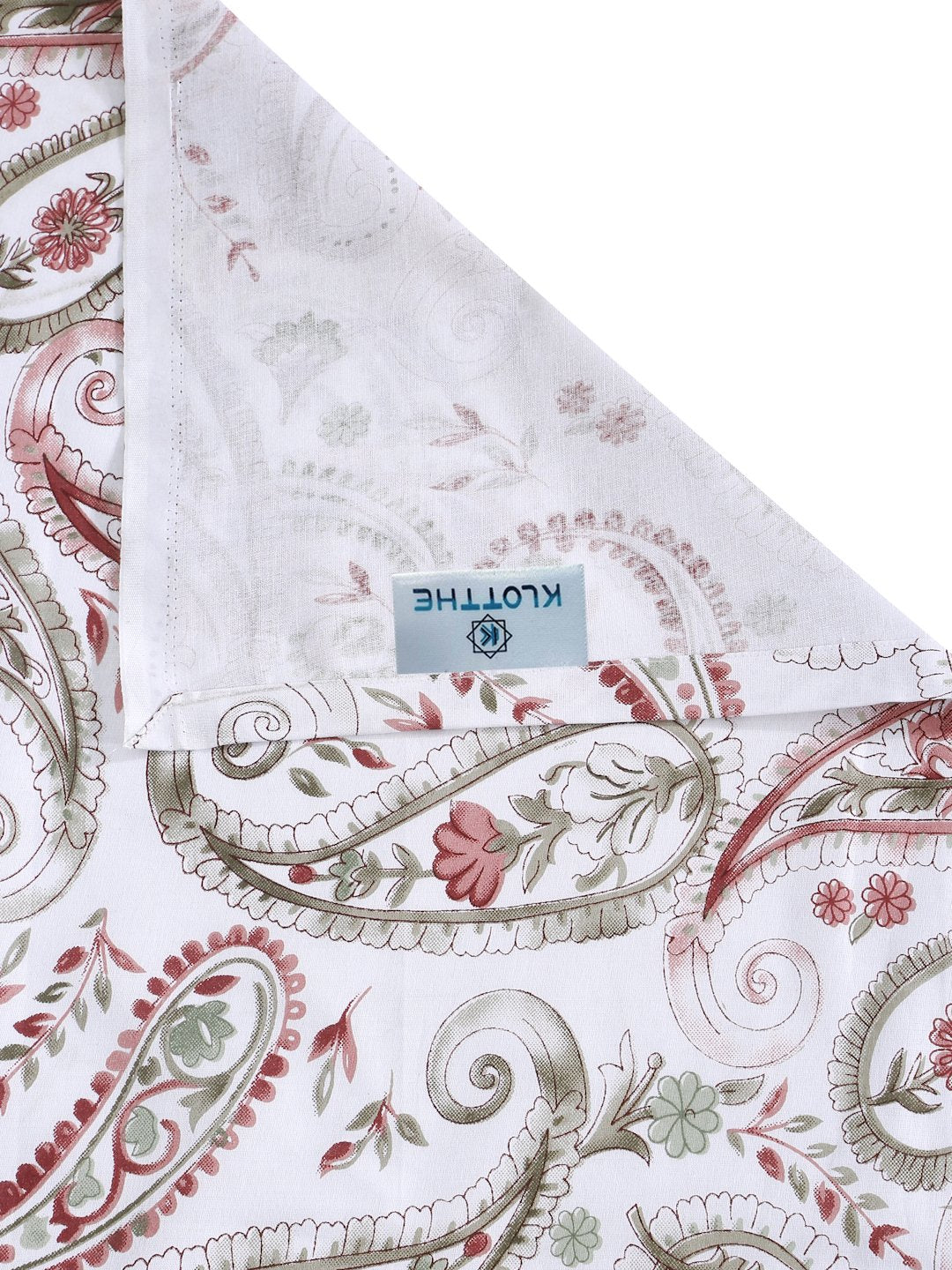 Multi Floral 400 TC Pure Cotton Double Bedsheet with 2 Pillow Covers
