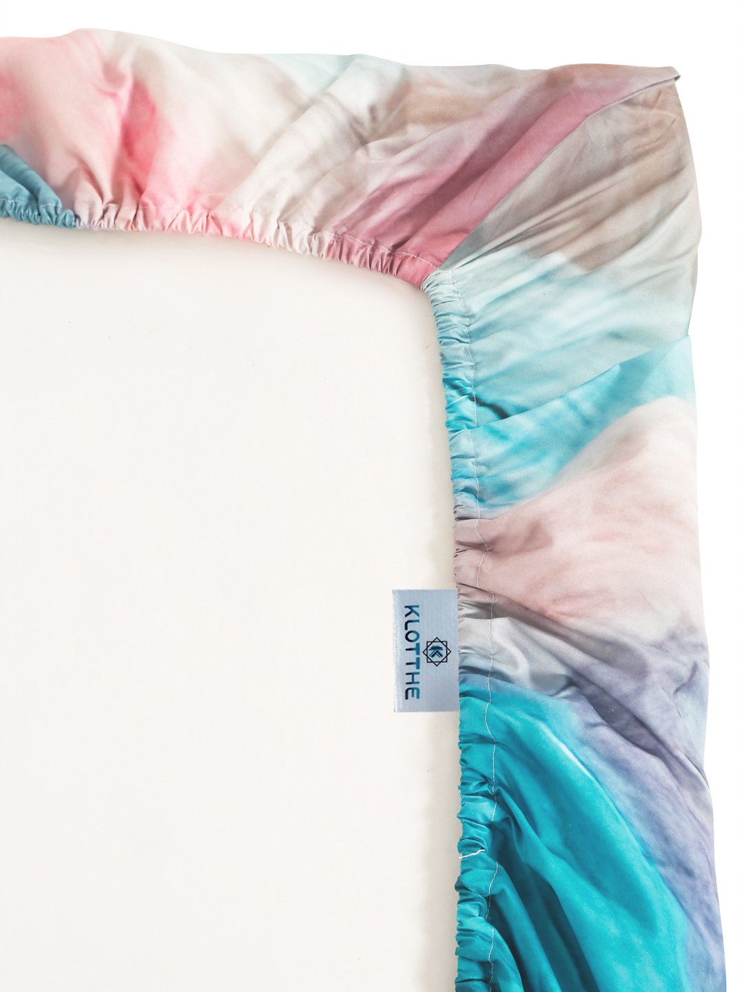 Multi Cartoon Characters 7D King Size Cotton Blend Fitted Double Bedsheet with 2 Pillow Covers