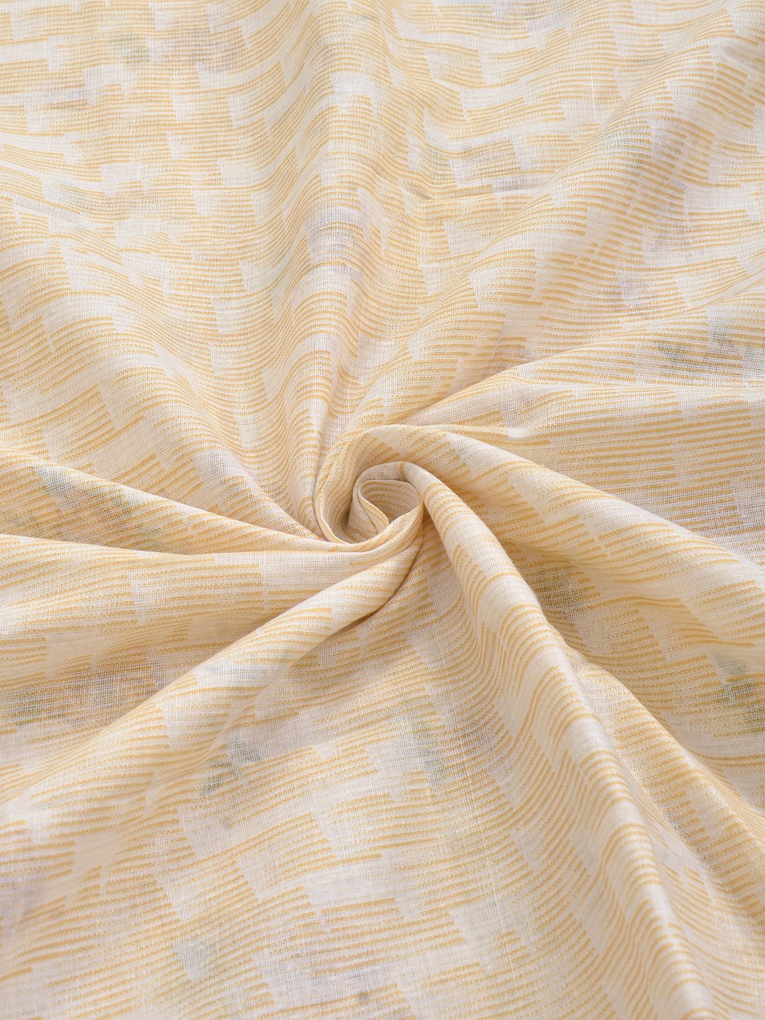 Yellow Pure Cotton Floral Double Bed Dohar