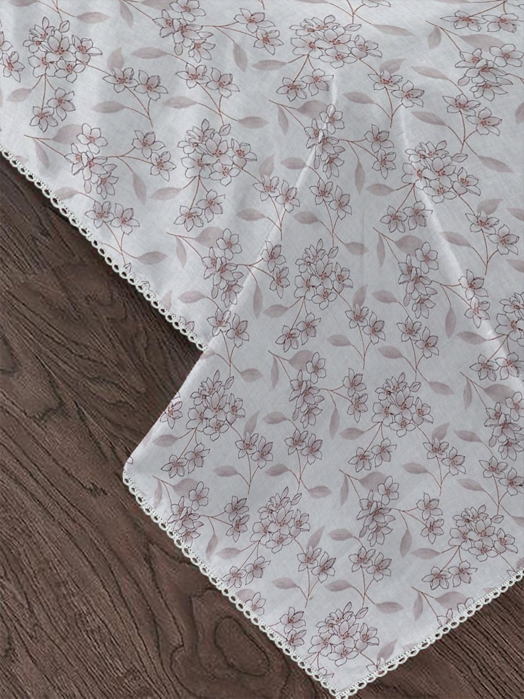 Pink Pure Cotton Floral Double Bed Dohar