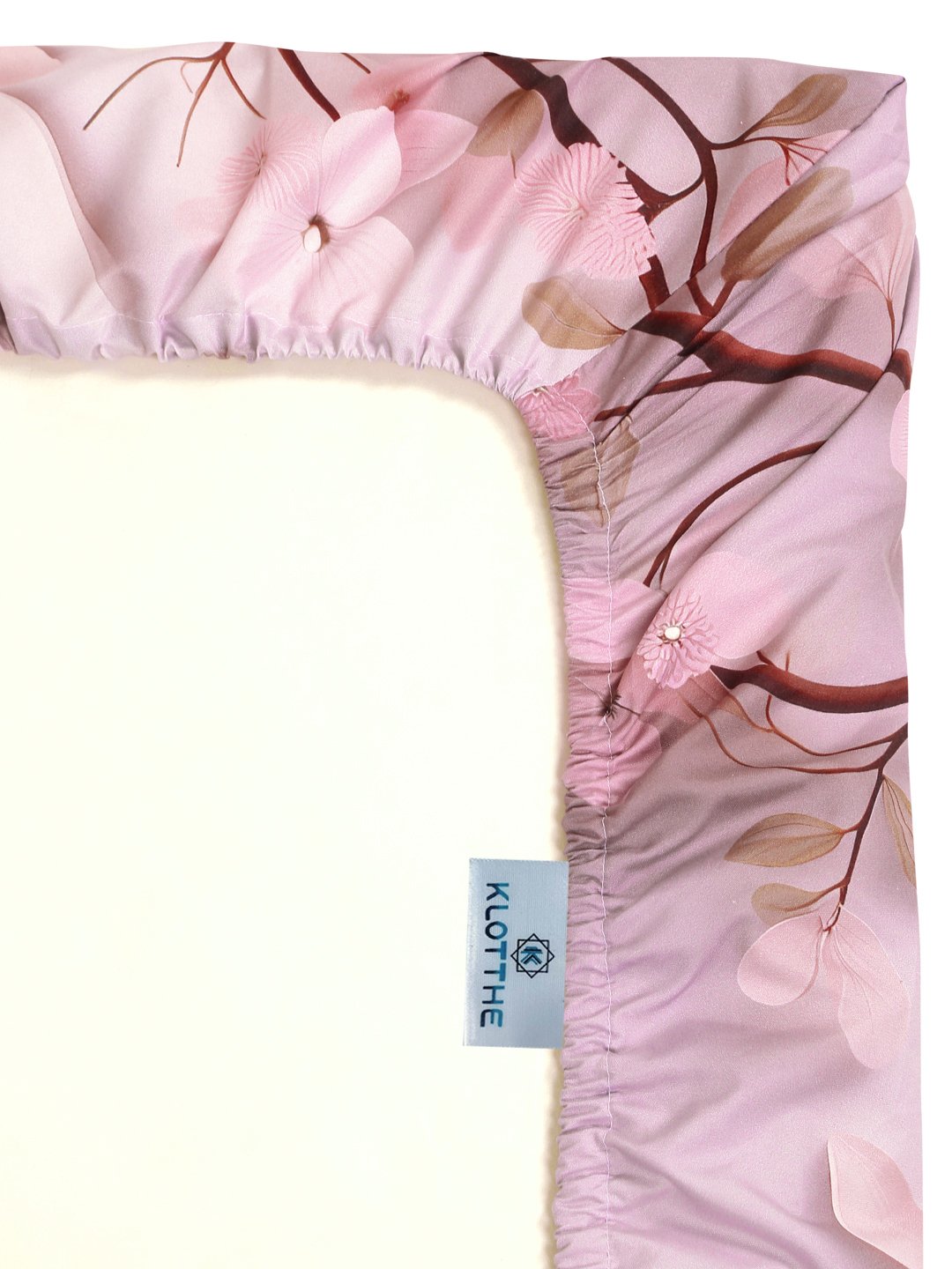 Digital Multi Animal Cotton Blend Fitted Double Bedsheet with 2 Pillow Covers