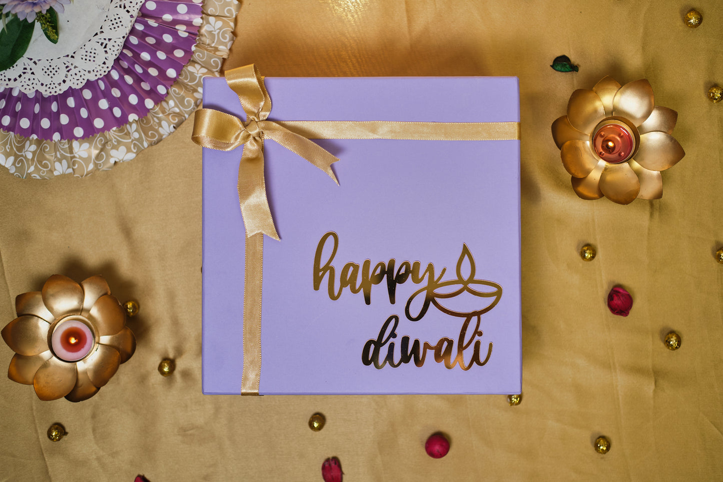 Lavender Gift Box Diwali Hamper By Klotthe®
