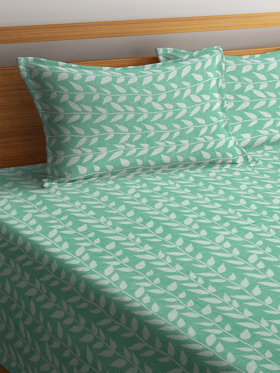 Klotthe Double Bed Cover with Pillow Cover