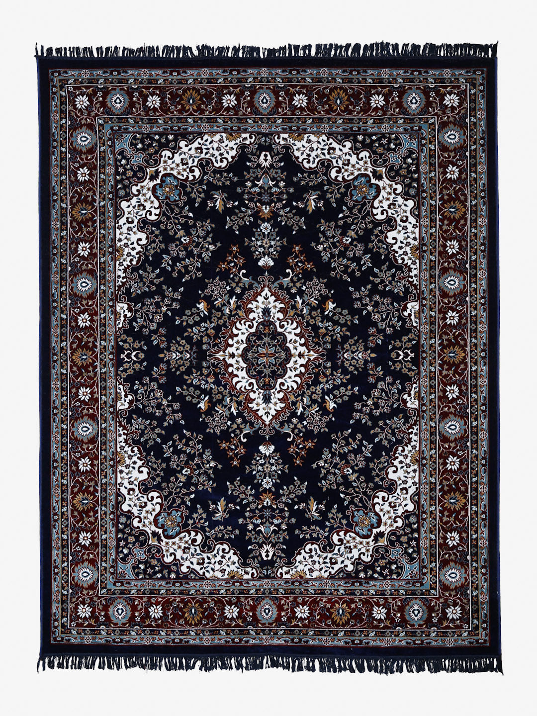 Klotthe Blue "250X200 cm" Floral Carpet