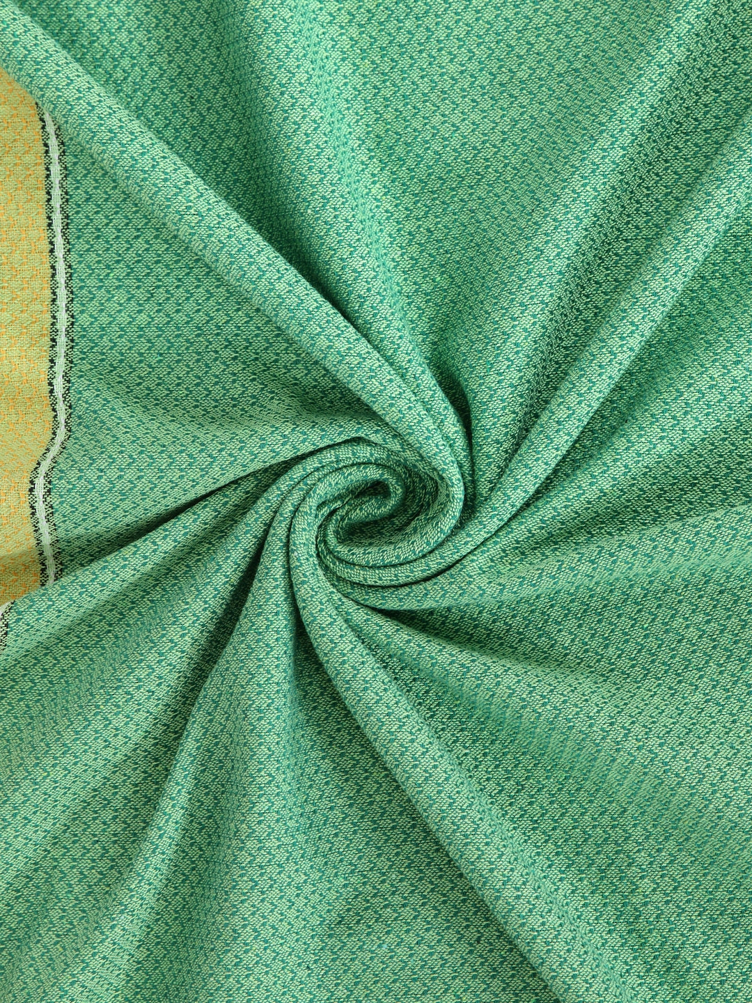 Klotthe Green Cotton Solid Table Cover
