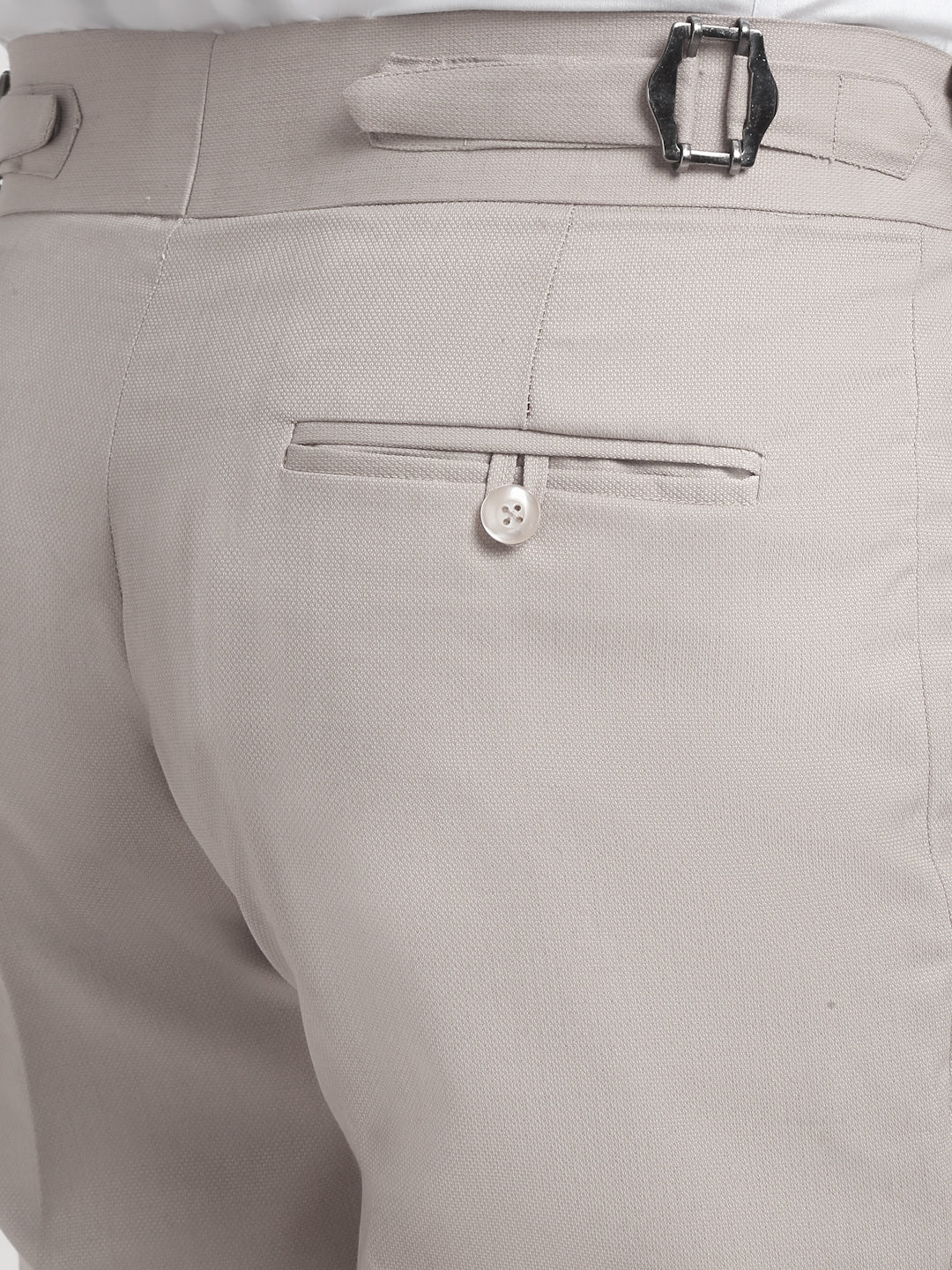 Italian Style Formal Gurkha Pant-Beige