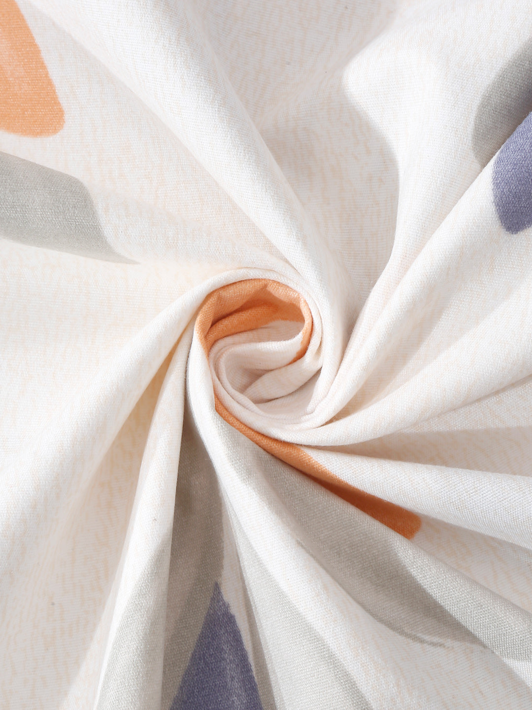 Klotthe Multi Floral 300 TC Cotton Blend Double Bedsheet with 2 Pillow covers