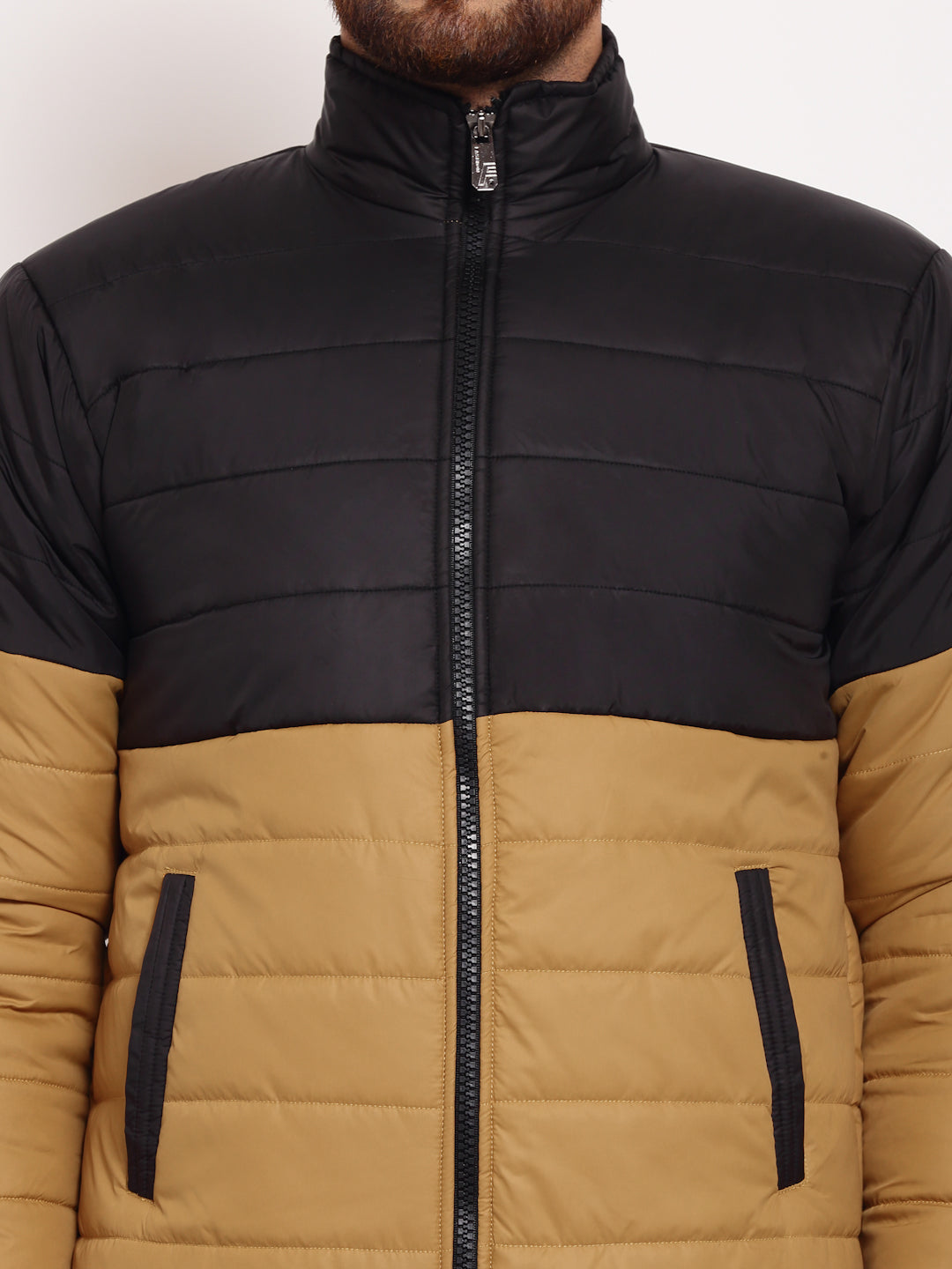 MUSTARD QUILTED WINTER JACKETS FOR MEN BY KLOTTHE®