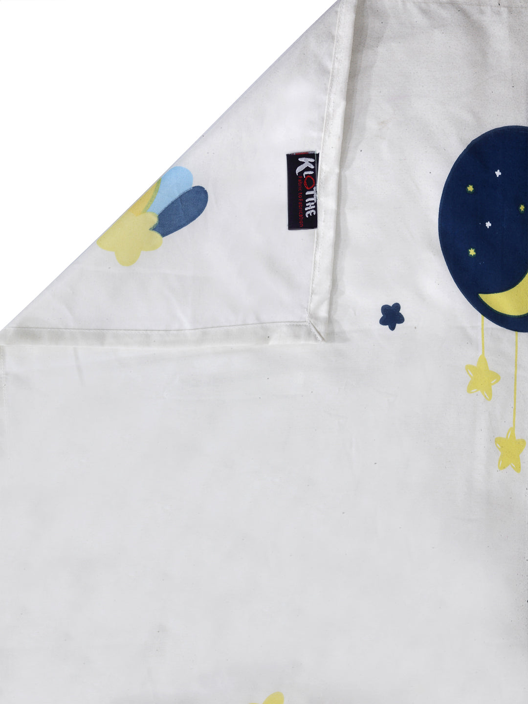 Klotthe MultiColor 300 TC Cartoon Characters Cotton Blend Double Bed Sheet with 2 Pillow Covers