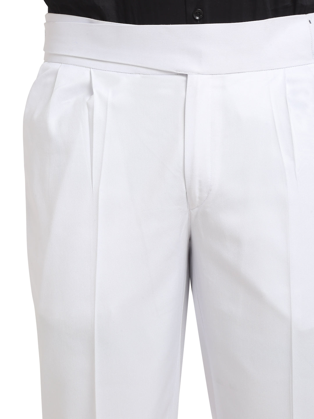 Italian Style Formal Gurkha Pant-White